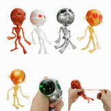 Esqueleto extraterrestre ET Squishy Squeeze Rubber Ball para aliviar el estrés y descomprimir juguete de regalo