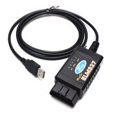 Escáner de diagnóstico de automóviles ELM327 USB modificado OBD2 para Ford MS-CAN HS-CAN Mazda Forscan