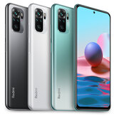 Xiaomi Redmi Note 10 Global Version 4 Go 64GB Caméra Quad 48MP 6,43 pouces AMOLED 33W Charge rapide Muflier 678 Smartphone Octa Core 4G