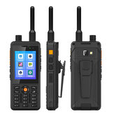 UNIWA P5 Zello POC Walkie Talkie POC + DMR Rádio digital 4G IP68 à prova d'água 5300mAh 2,8 polegadas 1 GB + 8 GB com NFC Android 9.0 Câmera dupla Cartão SIM duplo Dual Standby Telefones de 3 provas