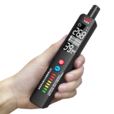 BSIDE X4A Testapparaat voor Verbrandbaar Gas Lekdetectie Luchttemperatuur-luchtvochtigheidstester Draagbare Sniffer voor Aardgas Verbrandbaar Gas Propaan Methaan Butaan met 8 LED-indicatoren