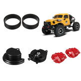 RGT EX86181 1/10 Upgrade Metal Portal Axle Box Cover/Transmission Gear Housing Set/Motor Cover/Weight RC Car Parts