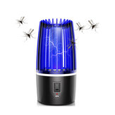 Lâmpada de armadilha de insetos voadores, matador de mosquitos e moscas, recarregável com luz noturna de LED de 5W DC5V