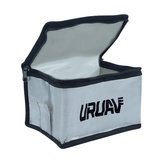 URUAV UR11 ognioodporna przeciwwybuchowa bateria LiPo Przenośna torba bezpieczeństwa wbudowana ładowarka 14X16X21 cm 