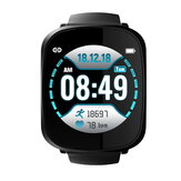 Bakeey A8 Big Screen Color Screen Smart Watch Real Time Blood Pressure and Oxygen Monitor Long Standby Wristband
