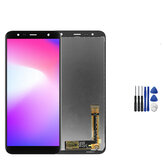 Samsung Galaxy J4+ J4 Plus 2018 J415 J415F için Tam Montaj Ölü Piksel Olmayan LCD Ekran + Dokunmatik Ekran Dijital Dönüştürücü Onarım Seti