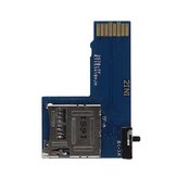 Adaptador Dual de Tarjeta Micro SD para Frambuesa Pi