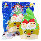 Sanqi Elan Juguete de levantamiento lento de Squishy Christmas Ice Cream con paquete original 