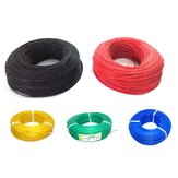 10m Soft Câble de silicone 22AWG Câble résistant à la chaleur OD 1.7mm Flexible Noir / Blanc / Rouge / Vert / Bleu Modèle RC