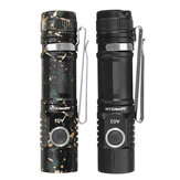 Astrolux® A03 SFS80 LED 800LM Potente torcia 14500/AA da tasca Lampada tascabile compatta con clip, resistente all'acqua, per attività all'aperto e sopravvivenza EDC