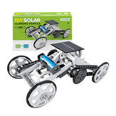Jouet STEM 4WD Car DIY Véhicule de grimpe Véhicule à moteur éducatif pour voiture solaire Ingénierie pour enfants et adolescents, Jouets scientifiques, Jouets cadeaux pour garçons et filles de 6 à 12 ans