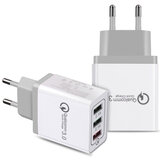 Bakeey 3 Ports Quick Charge 3.0 USB Charger Power Adapter for iPhone for Samsung 