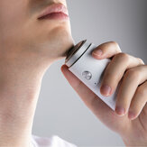 Soocas OLYAN FEHÉR ED1 Mini hordozható borotva férfi borotva Vízálló USB töltés Nedves, száraz felhasználás az ökoszisztémától