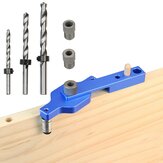Self Centering Doweling Jig Drilling Locator Woodworking Positioner Tools Joinery Drill Guide Hole Puncher