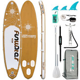 [EU Direct] Eğlence Suyu İçinflatable Ultra-Hafif (17.6lbs) Paddle Board, Tüm Yetenek Seviyeleriyle Birlikte Stand Up Paddle Board, Ayarlanabilir Paddle, Pompa, ISUP Seyahat Sırt Çantası, Tasma, Su Geçirmez Çanta SUPFW12E dahil