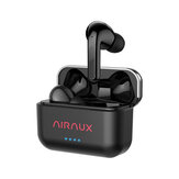 AIRAUX AA-UM8 TWS Fones de ouvido bluetooth V5.1 HiFi Stereo Modo de baixo atraso Fones de ouvido Fones de ouvido AAC Fone de ouvido esportivo com carregamento de 500mAh Caixa