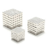 Brinquedo magnético de cubo de 3/4/5 mm, 216 peças, bolas magnéticas, cubo mágico, esfera de quebra-cabeça 3D, presente decorativo com caixa