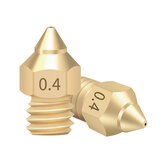 TWOTREES® Bico Pontudo de Latão Copper TTS Nova cabeça de impressão extrusora de 1,75 mm 0,2 / 0,3 / 0,4 / 0,5 para Ender 3 V2 CR-6 SE Impressora 3D