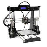 Anet® A8-M barkácsoló 3D nyomtatókészlet kettős extruder támogatása kétszínű nyomtatáshoz 220 * 220 * 240 mm nyomtatási méret