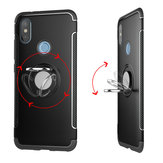 Чехол с кольцом Bakeey Anti-slip Shock-proof 360° Adjustable Ring Holder для защиты Xiaomi Ми Макс 3