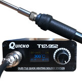 Quicko T12-952 STC OLED Soldering Station Electronic Welding Iron Soldering Iron with T12 Handle