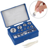 17 sztuk 211,1g 10mg-100g gramów Precyzyjny zestaw kalibracyjny Waga testowa Skala biżuterii