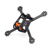Kit de moldura de corrida de drone FPV FlyFox No.5 135mm em fibra de carbono de 3 polegadas, peso de 22g