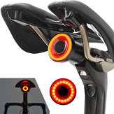 XANES STL07 Smart Bike Tail Light con sensore di frenata, ricarica USB, impermeabile IPX6