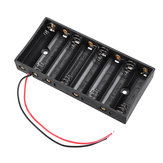 8-Slots AA-Batteriebox Batteriehalterplatine für 8xAA-Batterien DIY-Kitgehäuse