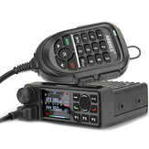 ABBREE AR-2520 25W Walkie Talkie AM Radio móvil de banda completa en 108-520 MHz con 999 canales Radio Amateur GPS Estación de radio para automóviles con micrófono de mano