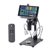 Caméra de microscope numérique industrielle HAYEAR HY-1070 avec écran de 5 pouces, 16MP, 4K 1080P 60FPS, USB et WIFI