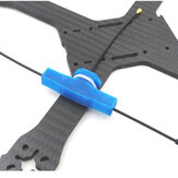 Soporte de montaje de asiento de fijación de antena impresa en 3D de TPU para receptor TBS Crossfire RC Drone