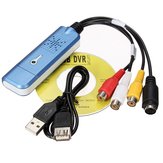 Convertisseur Audio Vidéo USB 2.0 Adaptateur d'Acquisition pour Ordinateur NTSC PAL