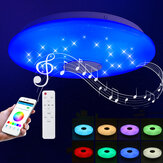 36W/60W 40CM Moderne LED-Musik-Deckenleuchte mit RGB Bluetooth-Lautsprecher