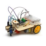 Kit de chasis de camión robot inteligente para el aprendizaje de la educación en vapor, circuito electrónico para juguetes DIY de Arduino