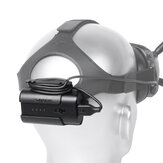 Sunnylife Headband البطارية Storage Case Back Clip Holder for DJI FPV Goggles V2 Flying Glasses القوة Supply Cable Accessories