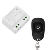 Smart Home AC110V 220V Single1 Channel Remote Controller Receiver Wireless RF Radio Frequency Hall Bedroom Light Switch 433MHz