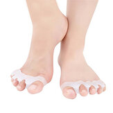 KALOAD 1 par de Separadores de Dedos de Silicona, Enderezador de pies, Equipo de Protección Deportiva