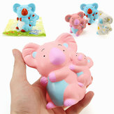 LeiLei Squishy Koala Mom Baby 10cm Slow Rising With Packaging Collection Gift Decor Soft Squeeze Toy
