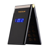 TKEXUN M2 Flip Phone 2800mAh 3,0 Zoll Touchscreen Blutooth FM Dual SIM Karte Flip Feature Phone