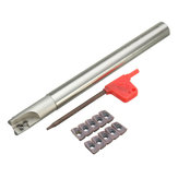 300R C14-14-150 Suporte para ferramenta de torneamento de torno com insertos de carboneto APMT1135PDER-H2 e chave T8