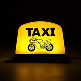 12V Motorradzeichen LED-Licht LED-TAXI-Zeichenlichtanzeige Dekorationsteile