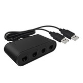 DOBE TNS-1894 3 Em 1 Gamepad Jogo Cube GC Controlador Conversor Adaptador USB 2.0 para Nintendo Switch para WiiU PC