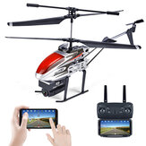 KY808 KY808W 2.4G 4CH 6 Aixs Hover İrtifa Tutun Wifi APP Kontrolü HD Kamera ile RC Helikopter