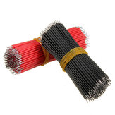 1200pcs 6cm Câble de Raccordement de Breadboard, Fil de Câblage Dupont, Fils Électroniques, Couleur Noir Rouge