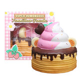 Yummiibear Giant Ice Cream Pancake Squishy 25CM Creamiicandy Punimaru με άδεια Slow Rising With Packaging