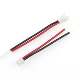 2PCS DIY Mikro-1.25 männliches u. Weibliches Verbindungsstück-Stecker-Kabel für Blatt Inductrix kleines Whoop LIPO Batterie