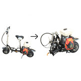49cc 4-тактный одноцилиндровый складной портативный бензиновый скутер с воздушным охлаждением мотоцикл