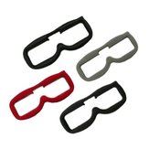 3PCS ترقية استبدال غطاء Soft الفانيلا النسيج وسادة عدة ل Fatshark FPV نظارات