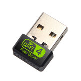 Driver do adaptador de sinal WiFi USB gratuito Bakeey Mini 150Mbps para desktop e laptop